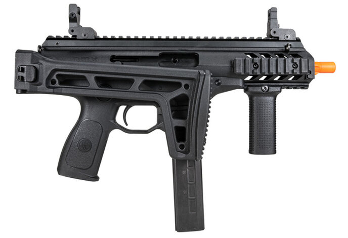 Beretta PMX Gas Blowback Airsoft SMG GBB by KWA Black