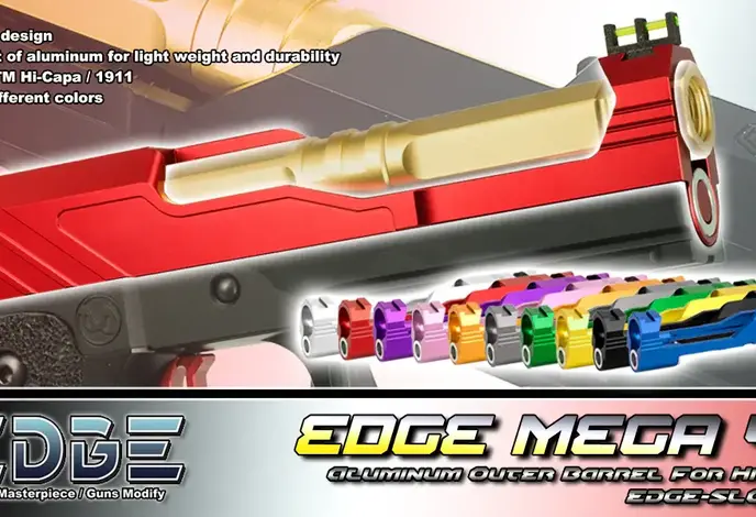EDGE Custom MEGA Standard Slide for 4.3 Hi Capa / 1911