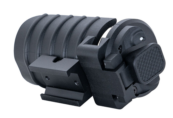 Action Army Nano Grenade Launcher, Rail Mounted, Black