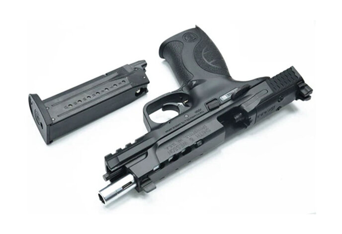 Guarder Tokyo Marui M&P9L Aluminum CNC Slide, Performance Center, Black