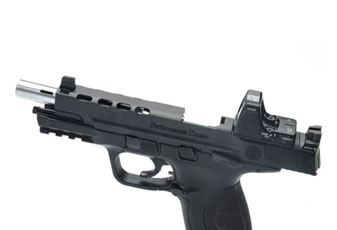 Guarder Tokyo Marui M&P9L Aluminum CNC Slide, Performance Center, Black