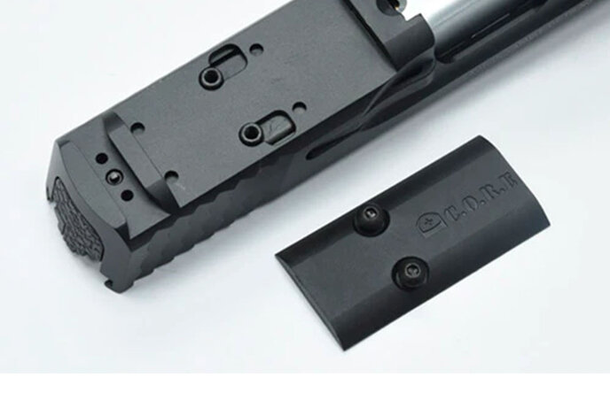 Guarder Tokyo Marui M&P9L Aluminum CNC Slide, Performance Center, Black