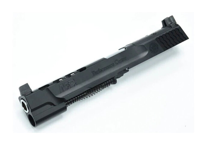 Guarder Tokyo Marui M&P9L Aluminum CNC Slide, Performance Center, Black