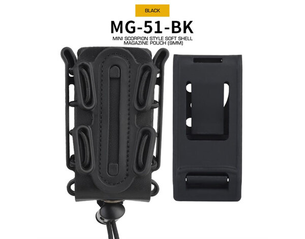 WoSport Wosport Scorpion 2.0 Soft Shell Single Pistol Magazine Pouch