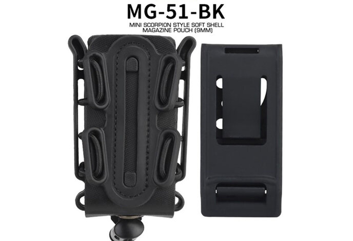 Wosport Scorpion 2.0 Soft Shell Single Pistol Magazine Pouch