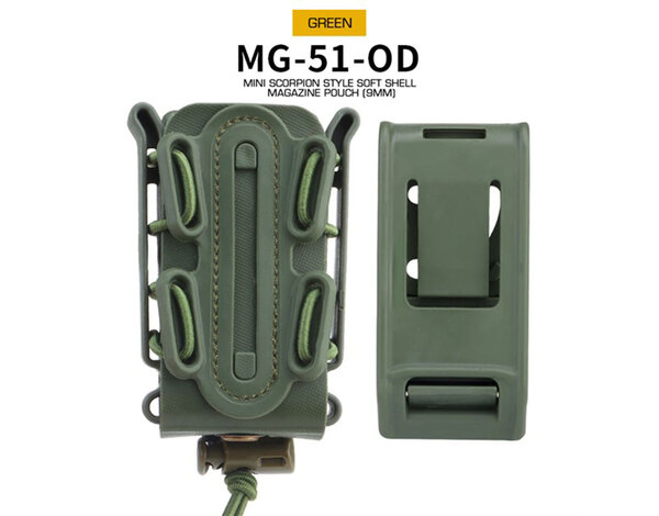 WoSport Wosport Scorpion 2.0 Soft Shell Single Pistol Magazine Pouch