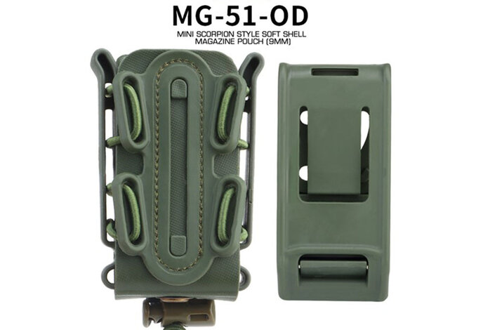 Wosport Scorpion 2.0 Soft Shell Single Pistol Magazine Pouch