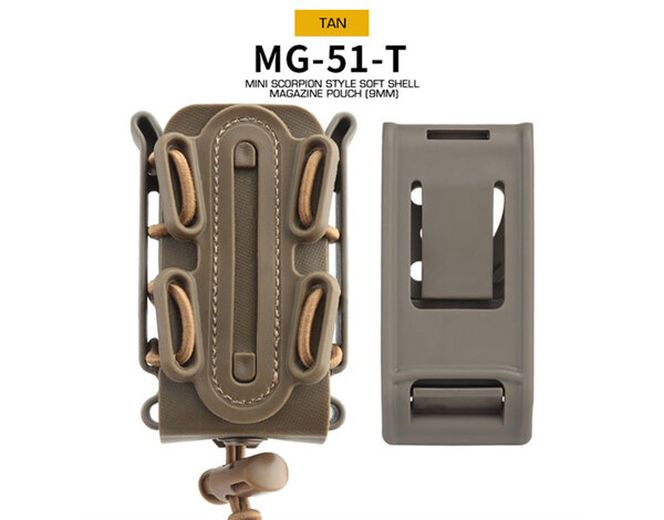 WoSport Wosport Scorpion 2.0 Soft Shell Single Pistol Magazine Pouch