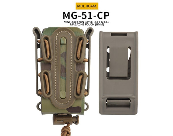 WoSport Wosport Scorpion 2.0 Soft Shell Single Pistol Magazine Pouch