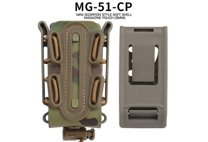 Wosport Scorpion 2.0 Soft Shell Single Pistol Magazine Pouch