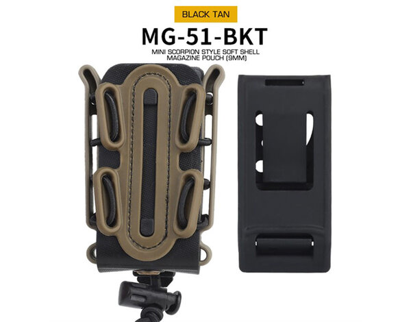 WoSport Wosport Scorpion 2.0 Soft Shell Single Pistol Magazine Pouch