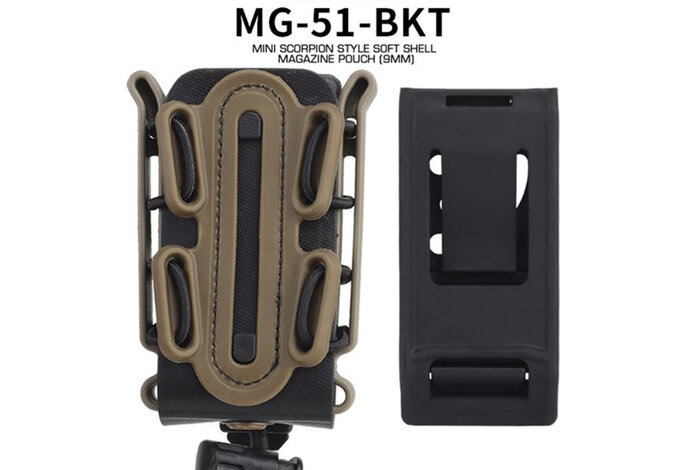 Wosport Scorpion 2.0 Soft Shell Single Pistol Magazine Pouch