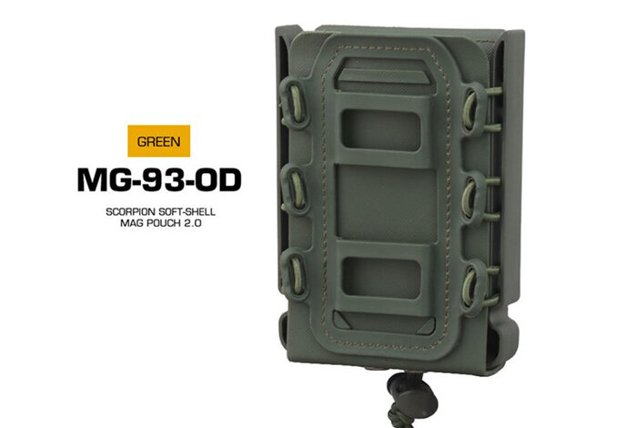 Wosport Scorpion Style Soft Shell 2.0 M4 / AK Magazine Pouch