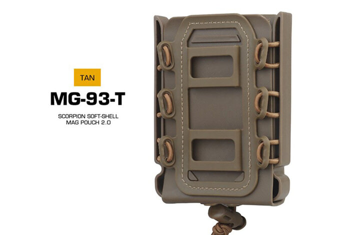 Wosport Scorpion Style Soft Shell 2.0 M4 / AK Magazine Pouch