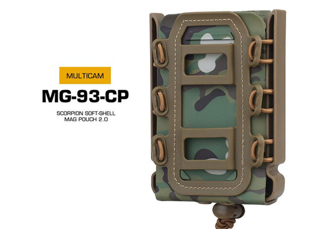 Wosport Scorpion Style Soft Shell 2.0 M4 / AK Magazine Pouch