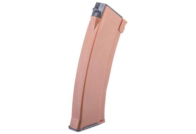 E&L AK74N 120 rd midcap magazine, bakelite brown