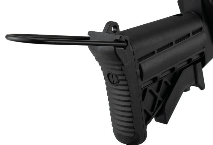 Cybergun FN M249 Mk46 featherweight electric rifle w/2500 rd box mag, 350 fps version