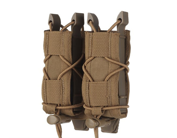 WoSport Wosport Tiger Type 9mm Magazine Pouch, Double