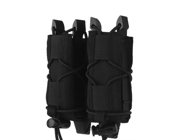 WoSport Wosport Tiger Type 9mm Magazine Pouch, Double