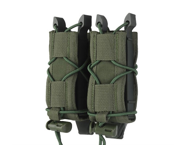 WoSport Wosport Tiger Type 9mm Magazine Pouch, Double