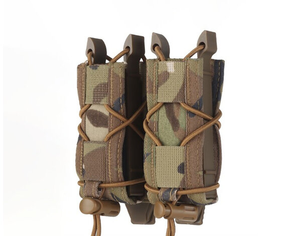 WoSport Wosport Tiger Type 9mm Magazine Pouch, Double