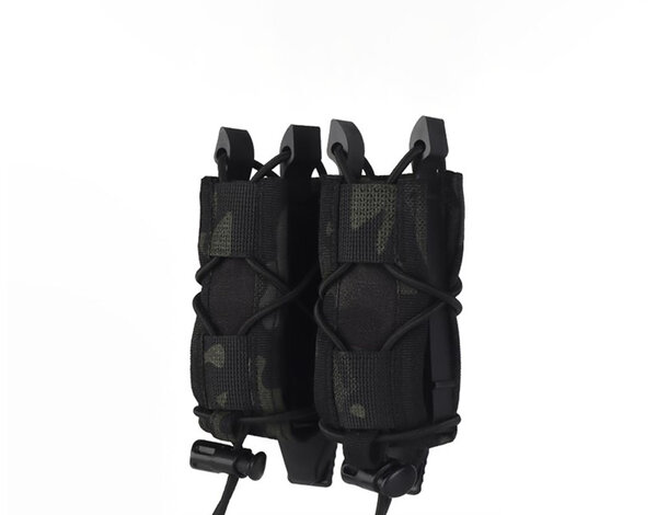 WoSport Wosport Tiger Type 9mm Magazine Pouch, Double