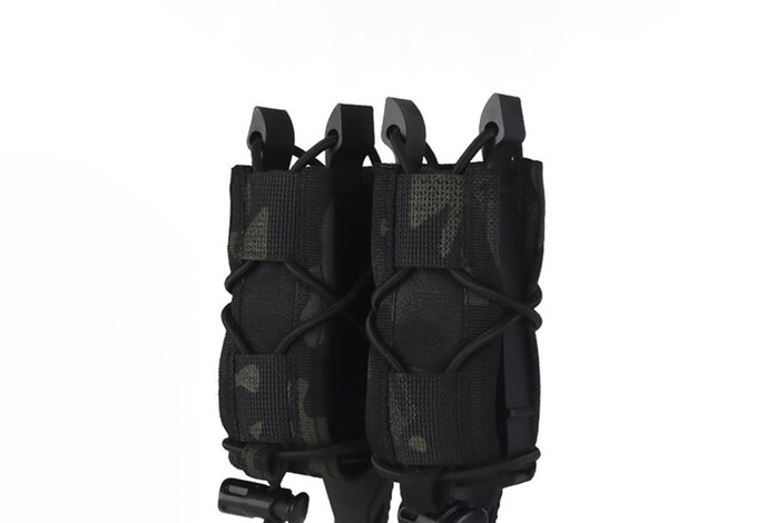 Wosport Tiger Type 9mm Magazine Pouch, Double