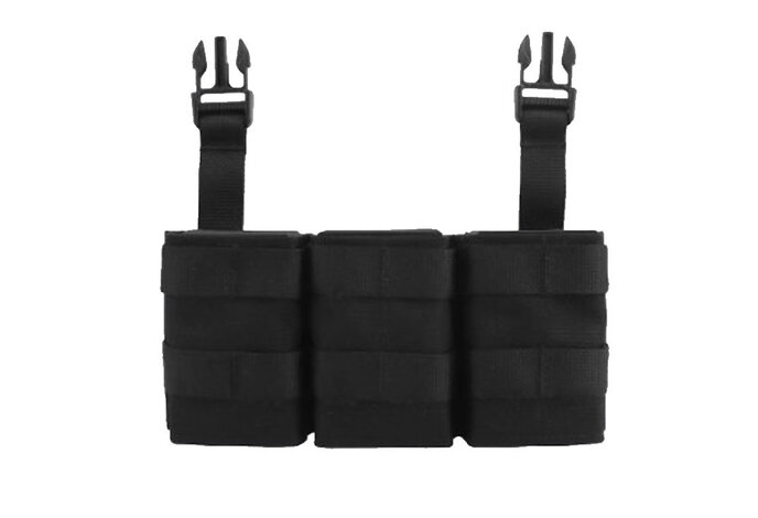 Wosport FAST 5.56 Triple Mag Pouch (Medium) Mag Panel