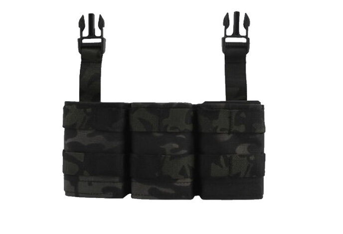 Wosport FAST 5.56 Triple Mag Pouch (Medium) Mag Panel