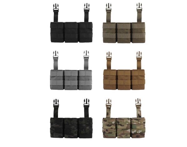 WoSport Wosport FAST 5.56 Triple Mag Pouch (Medium) Mag Panel