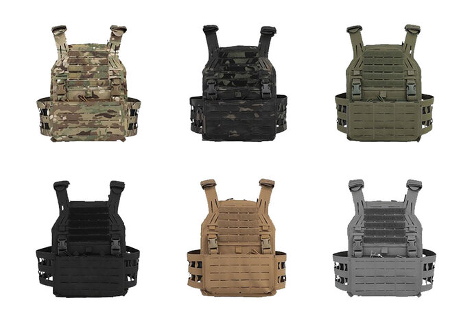 Wosport LG3V2 Laser Cut Plate Carrier Vest