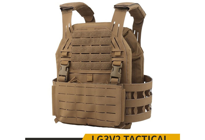 Wosport LG3V2 Laser Cut Plate Carrier Vest