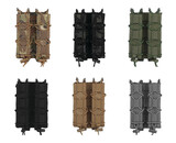 Wosport Tiger Type Long Magazine Pouch, Double