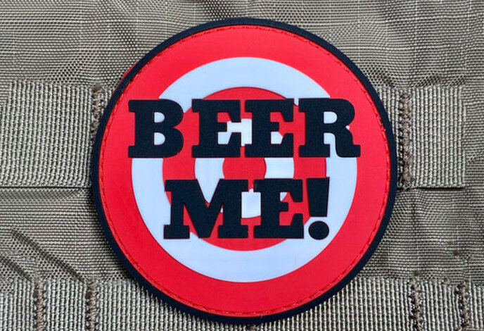 Violent Little Machine Shop Beer Me! PVC Morale Patch