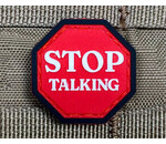 Violent Little Machine Shop Violent Little Machine Shop Stop Talking PVC Cat Eye Morale Patch