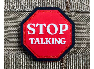 Violent Little Machine Shop Violent Little Machine Shop Stop Talking PVC Cat Eye Morale Patch