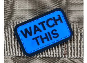 Violent Little Machine Shop Violent Little Machine Shop Watch This PVC Morale Patch