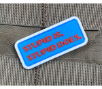 Violent Little Machine Shop Violent Little Machine Shop Stupid Is, Stupid Does PVC Morale Patch