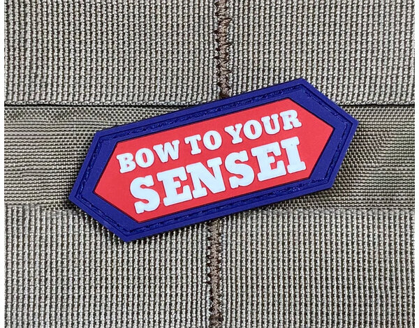 Violent Little Machine Shop Violent Little Machine Shop Bow To Your Sensei PVC Morale Patch