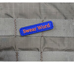 Violent Little Machine Shop Violent Little Machine Shop Swear Word PVC Morale Patch