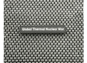 Violent Little Machine Shop Violent Little Machine Shop Global Thermal Nuclear War PVC Morale Patch