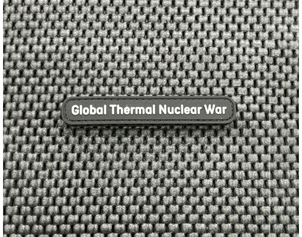 Violent Little Machine Shop Violent Little Machine Shop Global Thermal Nuclear War PVC Morale Patch