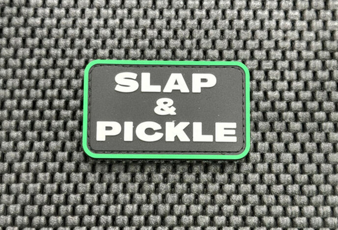 Violent Little Machine Shop Slap & Pickle PVC Morale Patch