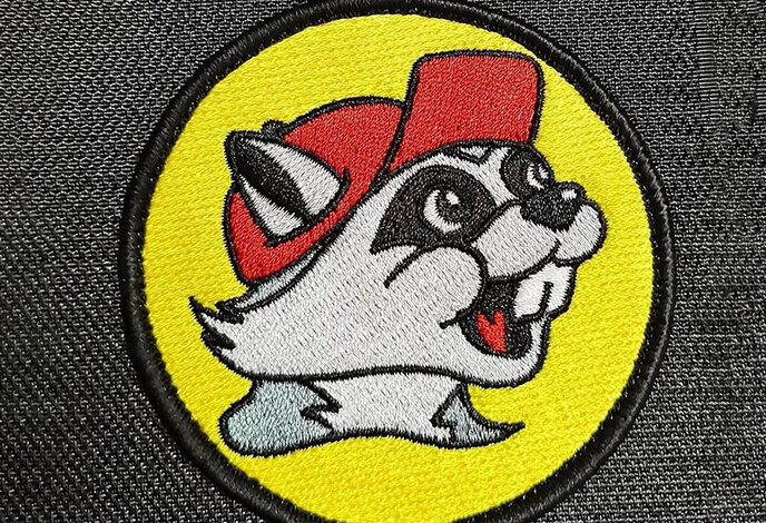 Violent Little Machine Shop Buc-ee’s Raccoon Trash-ee’s Morale Patch