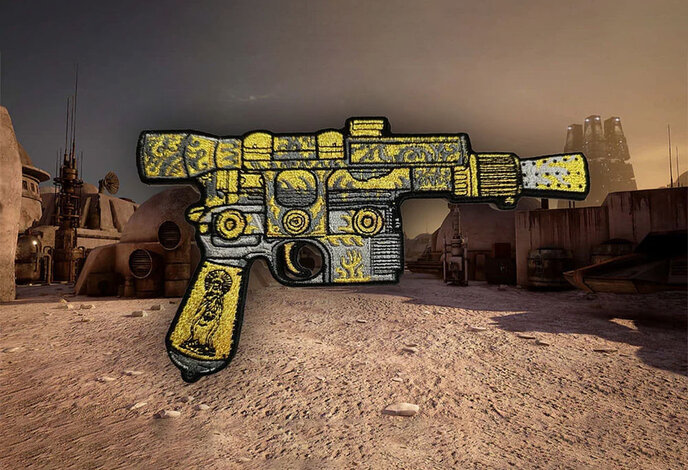 Tactical Outfitters Ed's Manifesto / Sneakreaper Industries "Chalino Solo Dl-44 Blaster" Morale Patch