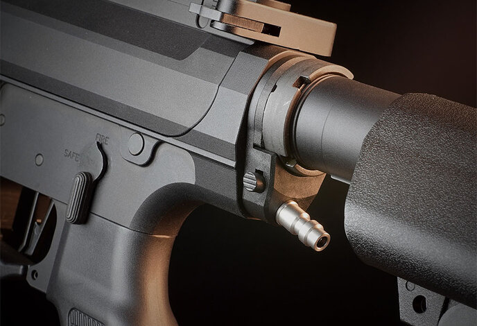 Wolverine MTW 308 Tactical Edition HPA Rifle – Black | Airsoft Extreme