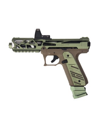Airsoft Extreme AEX Custom JUNGLE SCRAPPER Action Army AAP-01 gas blowback pistol