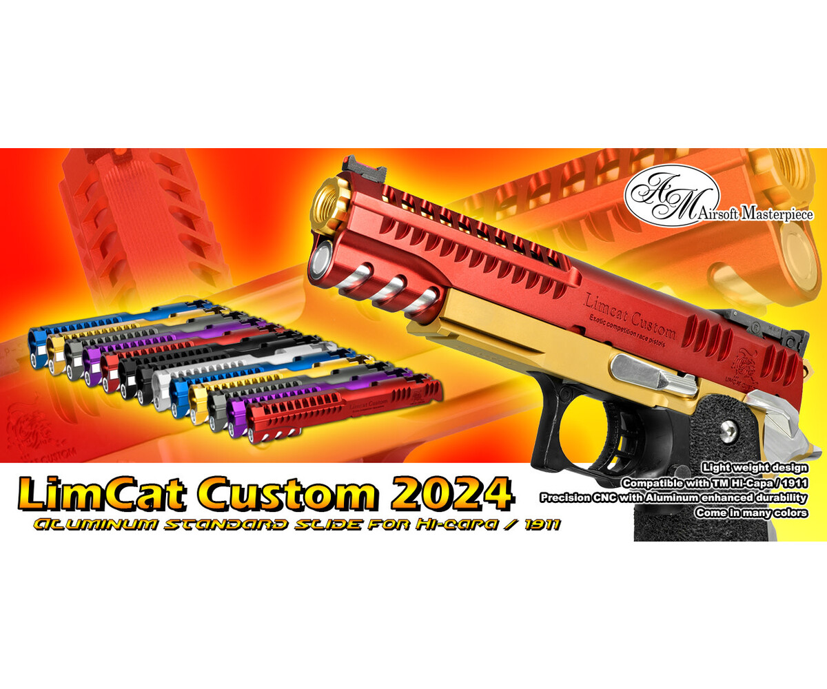 Airsoft Masterpiece Limcat WILDCAT Hi Capa 5.1 slide for