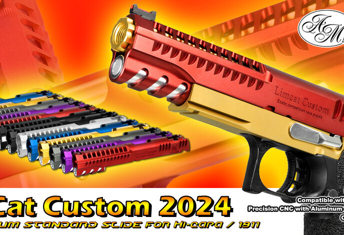 Airsoft Masterpiece Limcat WILDCAT Hi Capa 5.1 slide for Tokyo Marui