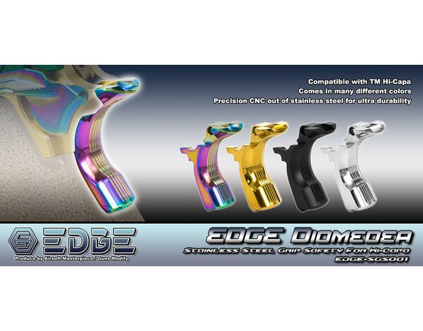 EDGE Custom EDGE Custom DIOMEDEA Stainless Steel Grip Safety for Hi-CAPA / 1911